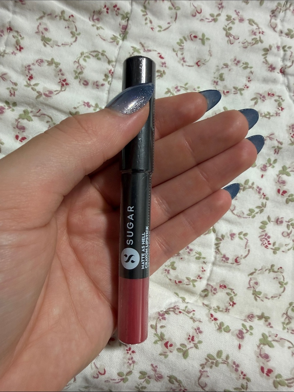 Sugar Matte Lipstick Crayon — Mauve Pink Shade